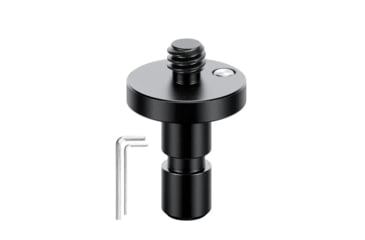 Image of Leofoto Leica Zeiss Swarovski S1 Stud for BC-03 Binoculars Adapter, Black, S1