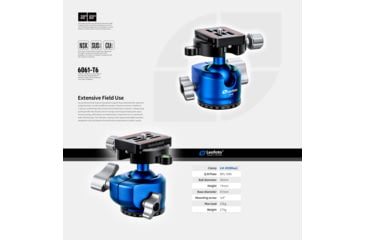 Image of Leofoto LH-30 Low Profile Ball Head &amp; QR Plate. Arca, Black, LH-30