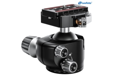 Image of Leofoto LH-47LR Ball Head w/ Lever Release Clamp, Arca, Black, LH-47LR