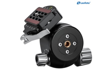 Image of Leofoto LH-47LR Ball Head w/ Lever Release Clamp, Arca, Black, LH-47LR