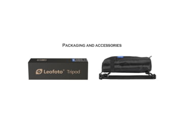 Image of Leofoto LS-223C X Version Mini Ranger Series Tripod, Ballhead Set, Black, LS-223CX+LH-25