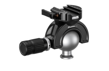 Image of Leofoto MH-60X Full Dynamic Ball Head /w Handlebar Control for SA-X Series Tripods, Arca/Picatinny, Black, MH-60X