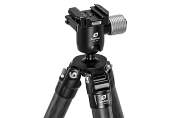Image of Leofoto SA-364CX/MG-40X Outdoors Tripod w/ Rapid Lock Ballhead, Black, SA-364CX+MG-40X