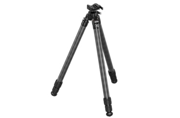 Image of Leofoto ST-323CX Outdoors Tripod w/ Integrated Lever-Control Ballhead&amp;Lever-Release Clamp, Black, ST-323CX