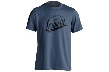 Image of Leupold American Craftsman Short Sleeve Shirt - Mens, Cotton/Poly Blend, Indigo, Medium 175146