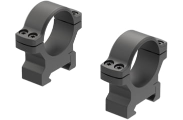 Image of Leupold BackCountry Cross-Slot Rings, 30mm Med Rings, Matte