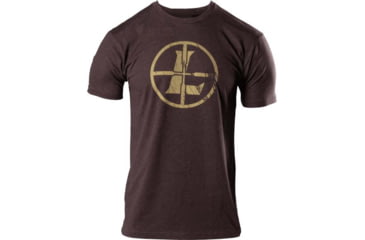 Image of Leupold Distressed Reticle Tee - Mens, Espresso Heather, M, 181848