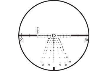 Image of Leupold Illuminated CMR-W 5.56 Reticle