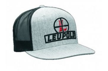 Image of Leupold L Optics Flat Brim Trucker Hat DK Green / White OS 170585