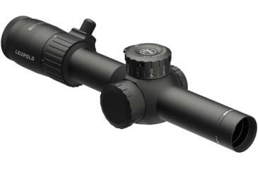 Image of Leupold Mark 4HD 1-4.5x24 Rifle Scope, 30mm Tube, Second Focal Plane, Illum. FireDot TMR, Black, Small, 183316