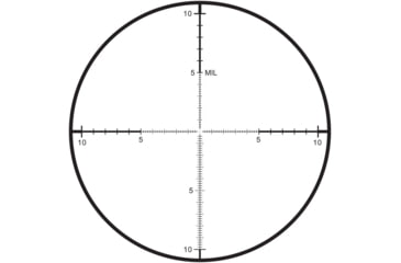 Image of Leupold Mark 5HD 5-25x56mm Rifle Scope, 35 mm Tube, First Focal Plane, Black, Matte, Non-Illuminated PR1-MIL Reticle, Mil Rad Adjustment, 180609