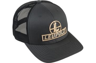 Image of Leupold Reticle Trucker Flat Bill Hat - Mens, Gray, OS, 175509