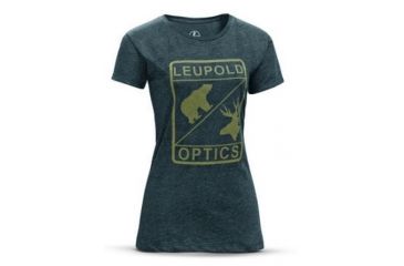 Image of Leupold SS L Optics  Scoop-neck Tee W Graphite Medium 170559