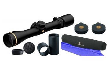 Image of Leupold VX-3i 3.5-10x50mm CDS Matte Duplex 170688 w/ Objective and Eyepiece Cover &amp; Anti-Reflective Device &amp; 2.5in Sunshade &amp; Scope Cover