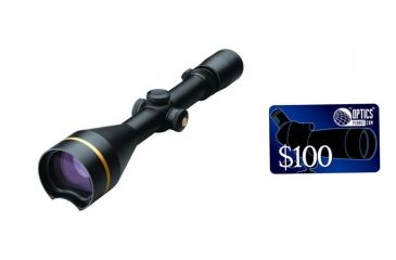Image of Leupold VX-3L 4.5-14x56mm 30mm Side Focus CDS Rifle Scope,Matte,Wind-Plex Reticle 120609, FREE 100 OpticsPlanet E-Gift Certificate