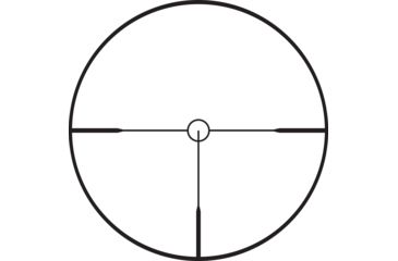 Image of Leupold VX-4.5HD 1-4.5x24 Service Rifle Rifle Scope, CDS-ZL2, Bull-Ring Post Reticle, Matte, 176283