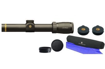 Image of Leupold VX-5HD 1-5x24mm Matte Duplex 171384 w/ Objective and Eyepiece Cover &amp; Anti-Reflective Device &amp; Scope Cover, 171384-KIT1