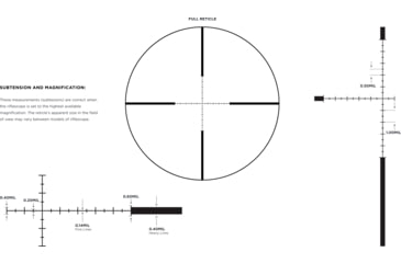 Image of Leupold VX-5HD Gen 2 3-15x44mm 30mm Tube Riflescope, Second Focal Plane, CDS-SZL2 Side Focus HTMR Reticle, Black, 183849