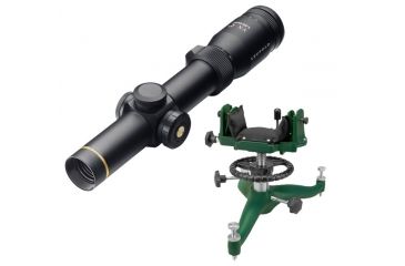 Image of Exclusive Shooting Kit - Leupold 1.25-4x20mm VX-R Firedot Duplex Rifle Scope and Caldwell Competition Shooting Rest