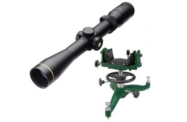 Image of Exclusive Shooting Kit - Leupold 3-9x40mm VX-R Firedot Duplex Rifle scope and Caldwell Competition Shooting Rest