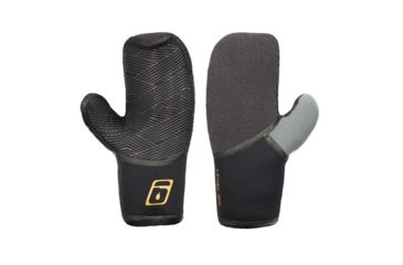 Image of Level Six Gritstone Mitts, Black, Large/Extra Large, GMA-GRIT-BK-L/XL