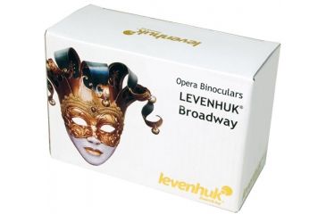 Image of Levenhuk Broadway 325N Opera Glasses, White, Medium 17785