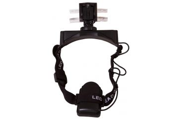 Image of Levenhuk Zeno Vizor H4 Head Magnifier, Black, Medium 70433