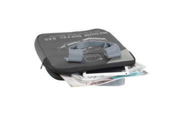 Image of Lewis N. Clark 24in Heavy-Duty Duffel with Neoprene Gear Bag, Dark Gray, 9024GRY