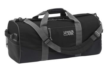 Image of Lewis N. Clark 30in Heavy Duty Duffel w/ Neoprene Gear Bag, Black, 9030BLK