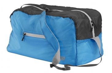 Image of Lewis N Clark ElectroLight Lightweight Duffel Bag,5x17x9in,Bright Blue/Charcoal 1103BLU