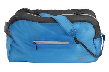 Image of Lewis N Clark ElectroLight Lightweight Duffel Bag,5x17x9in,Bright Blue/Charcoal 1103BLU