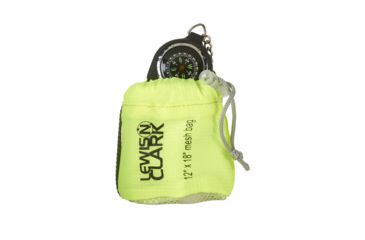 Image of Lewis N Clark ElectroLight Silnylon Mesh Bag,12x18in,Neon Lemon 1113NEO
