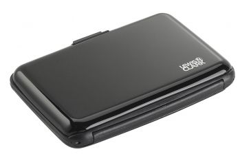Image of Lewis N Clark RFID Aluminum Wallet, Black 1201BLK