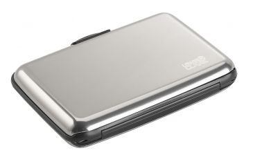 Image of Lewis N Clark RFID Aluminum Wallet, Silver 1201SIL