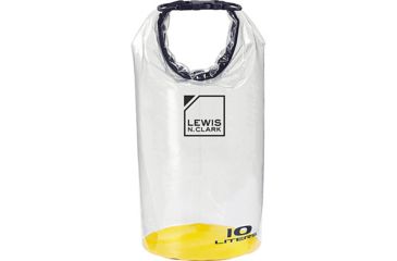 Image of Lewis N. Clark WaterSeals Clear Dry Bag, 10L, Clear, 94532