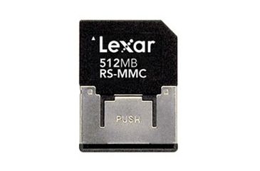 Image of Lexar RMMC512-231 512MB Reduced Size Multimedia Card - RMMC512231