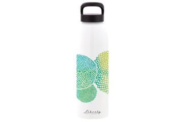 Image of Liberty Bottleworks Dahlia Water Bottle-Green-24 oz