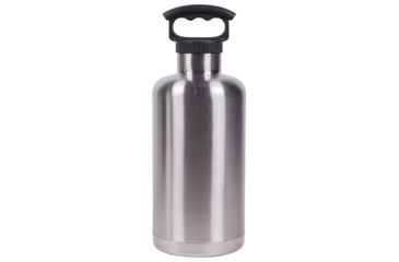 Image of Lifeline Double-Wall Vacuum-Insulated 64 oz Growler - Tank Style-Stainless