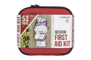 Image of Lifeline Hrdshll Firstaid Kit, Dlx, 121pc, 4406