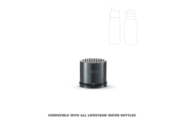 Image of LifeStraw Go Universal Activated Carbon Filter w/Tritan Renew, Carbon, LSGO2PKCF1