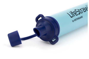 Image of LifeStraw Personal Water Filter Straw, Dusty Mountain Blue, LSPHF038