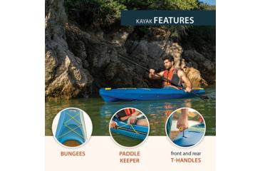 Image of Lifetime Products Charger 100 Sit-Inside Kayak