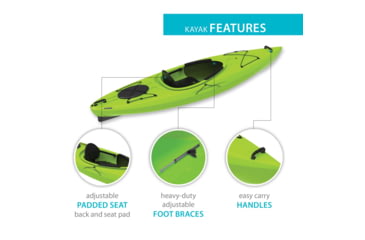 Image of Lifetime Products Revel 103 Sit-Inside Kayak