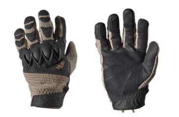 Image of Line of Fire Hammer Unisex Glove, Coyote, Touch Screen, Small TS-HMR-BLK-SM