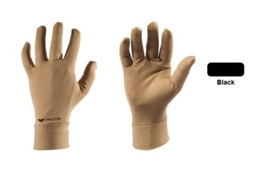 Image of Line of Fire Micro Liner Unisex Glove, Black, Large MCL-BLK-LG