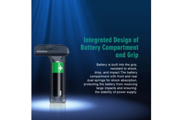 Image of Lion Gears Compact Foregrip w/ 2000 Lumen Flashlight / Green Laser Combo
