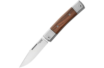 Image of Lionsteel BestMan BM1 Slipjoint Santos Folding Knife, 2.75 satin finish Bohler M390 stainless clip blad, Santos wood handle, BM1 ST