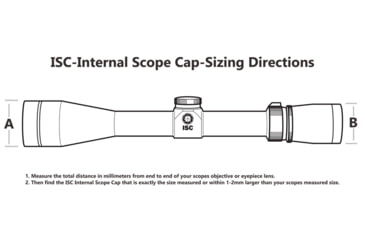Image of ISC Internal Scope Cap v2 Kit Adapter, 41mm, 44mm, 46mm, 51mm, Medium, 100-0035