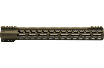 Image of Live Free Armory LF556 D-Series Lite M-LOK Handguard. AR-15, 15in, Burnt Bronze, LF556HGDL55054F