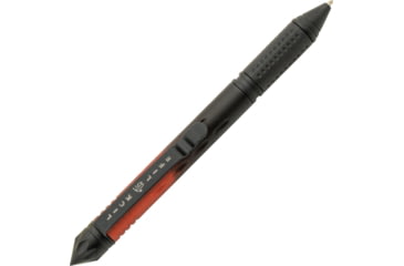 Image of Lizard Lick Amys Tactical Pen Red, 6 1/4in Overall, Black/Red Anodized Aluminum Construction With Rubber Grip, Self Defense Glass Breaker Tip, Black Ink, Black SS, Red, LZ05